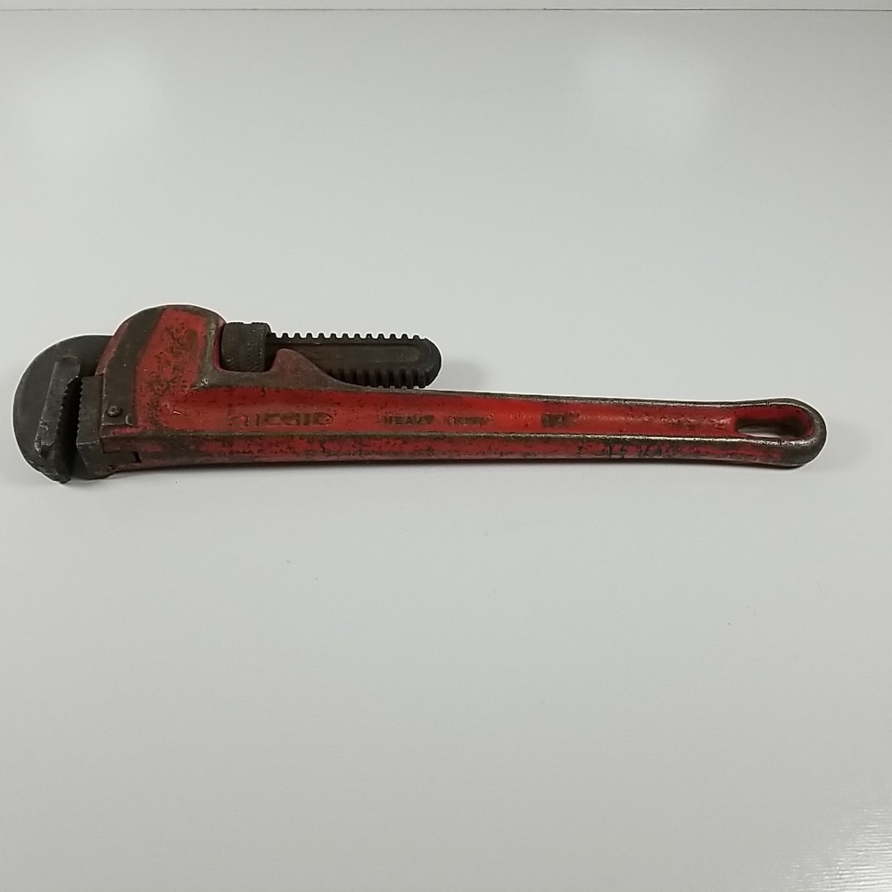 RIDGID Vintage 14" Monkey Pipe Wrench Heavy Duty - USA